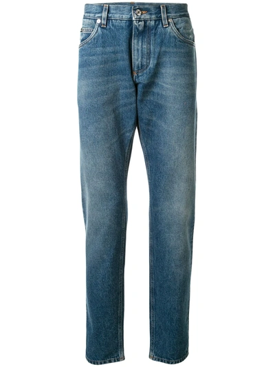 Dolce & Gabbana Slim-fit Jeans In Blue