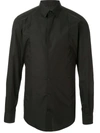 Dolce & Gabbana Tuxedo Slim-fit Shirt In Black