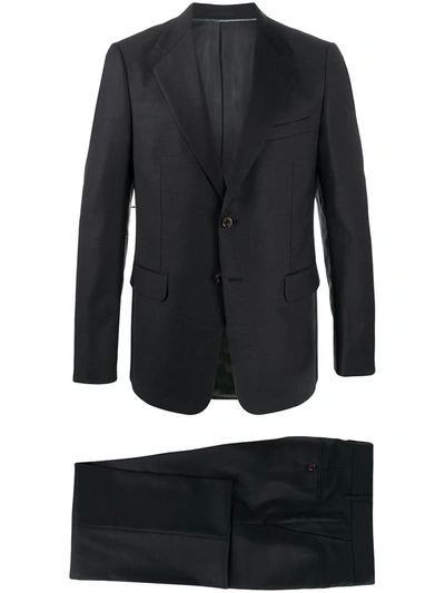 Gucci London Two-piece Suit In Black