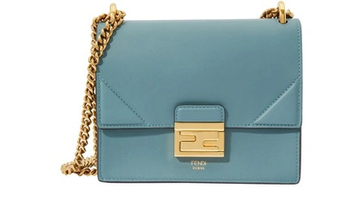 Fendi Kan Small Leather Bag In Pound A5dy
