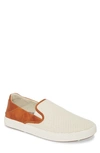 Olukai Laeahi Kapa Slip-on In Bone/ Fox Fabric