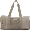 Adidas By Stella Mccartney Round Duffle Bag In Lbrown/cbrown/white