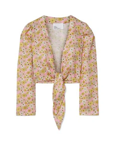 Lisa Marie Fernandez Wrap Cardigans In Pink