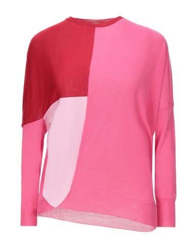 High By Claire Campbell Sweaters In Pink