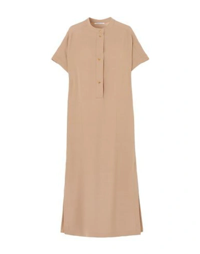 Agnona 3/4 Length Dresses In Beige