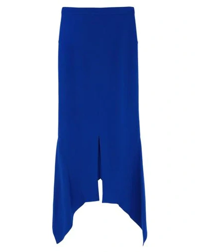 Roland Mouret Midi Skirts In Blue