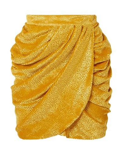 Dundas Midi Skirts In Yellow