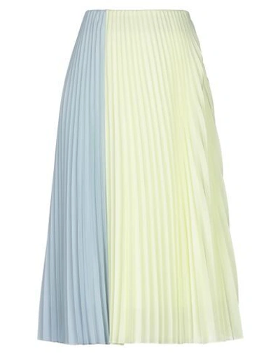 Tome Midi Skirts In Light Yellow