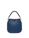 Prada Small Margit Tote Bag In Blue