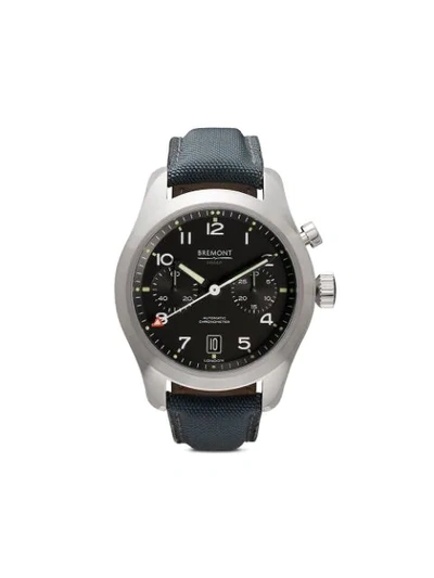 Bremont Arrow The Armed Forces Automatic Stainless Steel Watch In Black