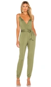Lovers & Friends Petrina Jumpsuit In Army