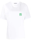 Balenciaga Logo Print T-shirt In White