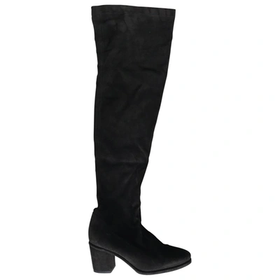 Pre-owned Opening Ceremony Boots In Anthracite