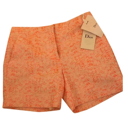 Pre-owned Dior Cotton Shorts