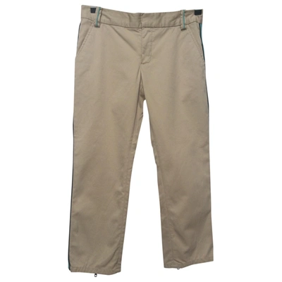 Pre-owned Marc Jacobs Chino Pants In Beige