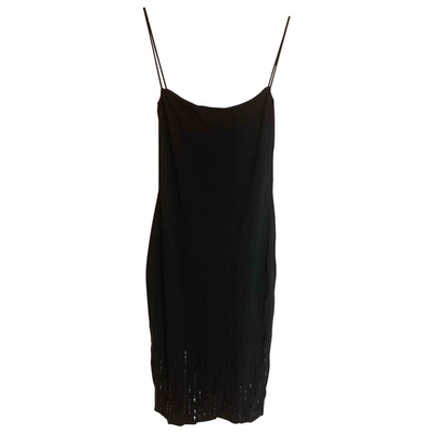Pre-owned Paco Rabanne Mid-length Dress In Black