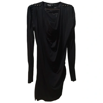 Pre-owned Patrizia Pepe Mid-length Dress In Black