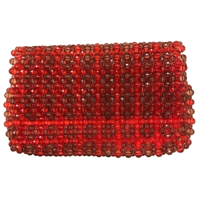 Pre-owned P.a.r.o.s.h Handbag In Red