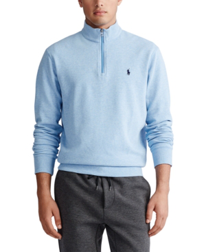 Download Polo Ralph Lauren Men's Double-knit Mockneck Quarter-zip ...