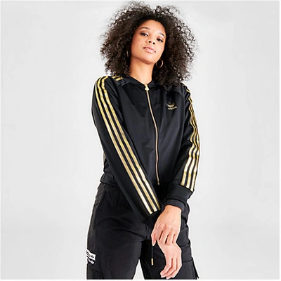 Adidas Originals Adidas Women's Originals 3-stripes Track Jacket In Black