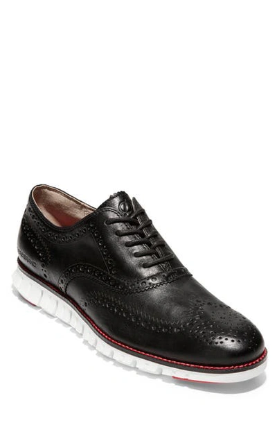 Cole Haan Men's Zerogrand Wingtip Oxfords In Black