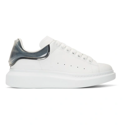 Alexander Mcqueen White And Black Oversized Trainers