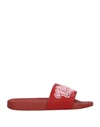 Valentino Garavani Sandals In Brick Red