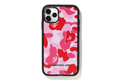 Pre-owned Bape  Casetify Abc Camo Iphone11 Pro Case Pink