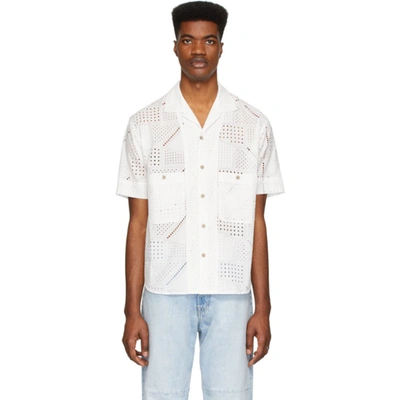 Andersson Bell White Embroidery Andrea Shirt In Off White