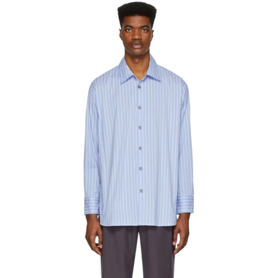 Andersson Bell Blue And White Milano Shirt In Blue Stripe