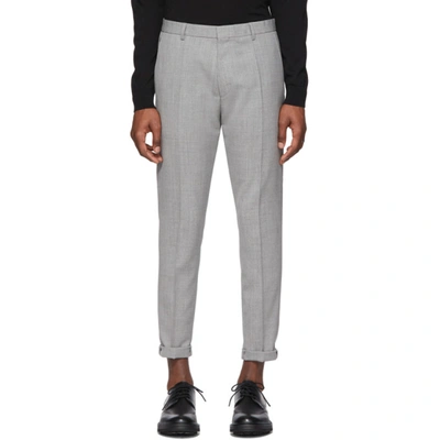 Hugo Grey Hendris Trousers In 81 Opengrey