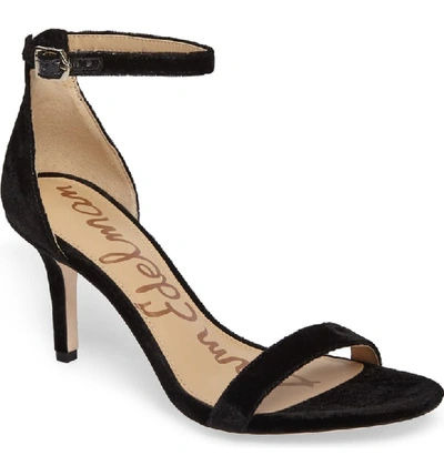 Sam Edelman 'patti' Ankle Strap Sandal In Jute Fabric