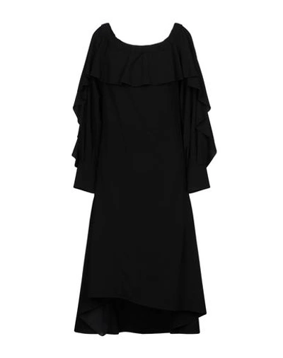 Jijil Midi Dresses In Black