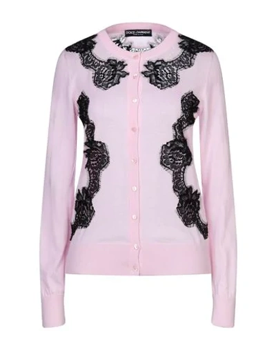 Dolce & Gabbana Cardigans In Pink