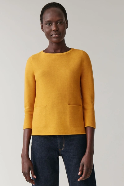 Cos top yellow top
