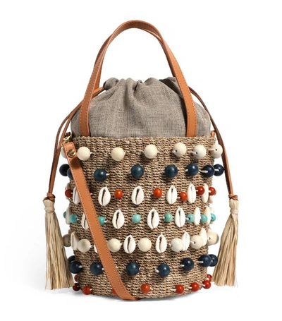 Aranaz Embellished Octo Bucket Bag