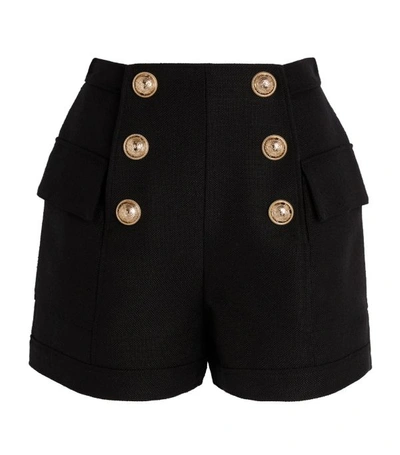 Balmain Button-embellished Shorts