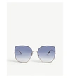 Max Mara Hook 2 Square-frame Sunglasses