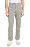 Ted Baker Mens Lt-grey Slim-fit Stretch-cotton Trousers 34r In Natural