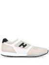 Hogan H321 Panelled Low-top Sneakers In White