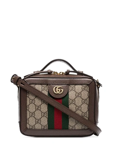 Gucci Ophidia Gg Mini Monogrammed Cross-body Bag In B.eb/nacero/vrv