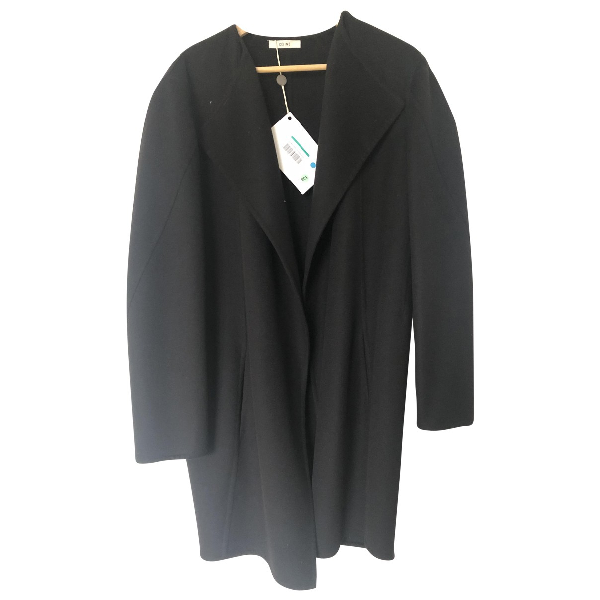 Pre-owned Celine Black Cashmere Coat | ModeSens