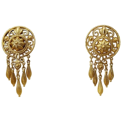 Pre-owned Ben-amun Gold Metal Earrings