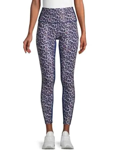 Wear It To Heart Leopard-print Leggings In Optimistic
