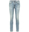 Ag Mari High-rise Slim Straight Jeans In 23 Years Reclaim