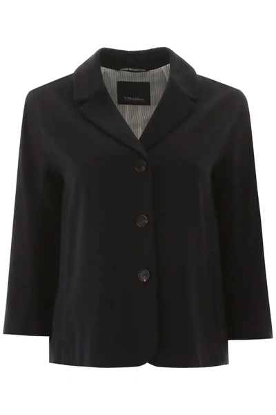 Max Mara Tresa Jacket In Blue