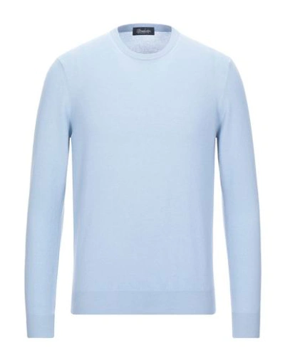 Drumohr Sweaters In Sky Blue