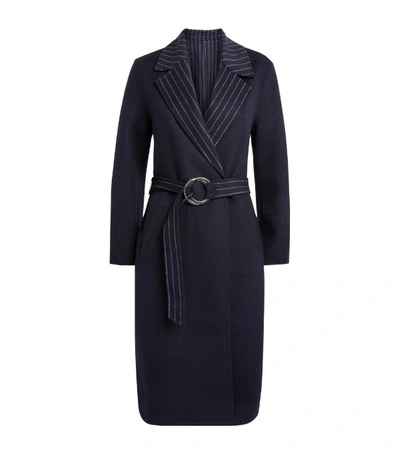 Claudie Pierlot Reversible Wool-rich Coat
