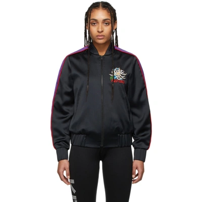 Kenzo Chinese New Year Capsule Sea Lily Bomber Jacket In Black