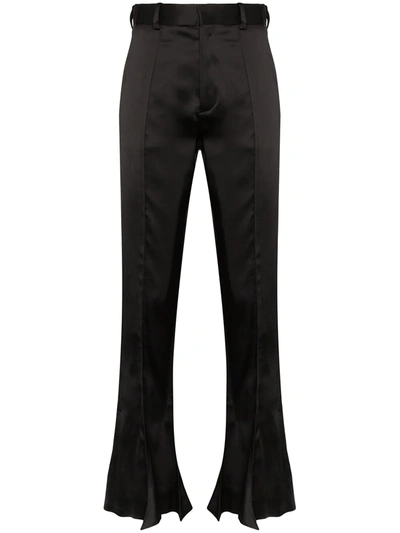 Y/project Y / Project High Waist Flared Pants In Black